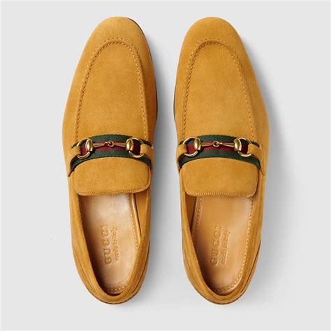 gucci horsebit outfit|Gucci Horsebit suede web loafer.